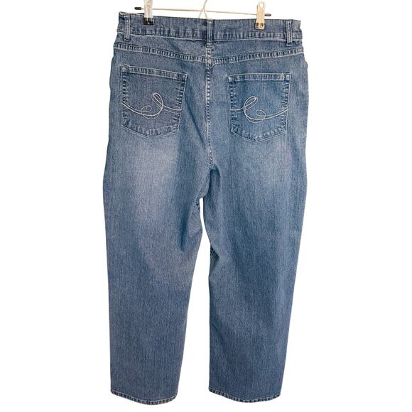 Christopher Banks Women’s Size 14 High Waist Boyfriend Jeans Retro Y2K 90s - Picture 2 of 14